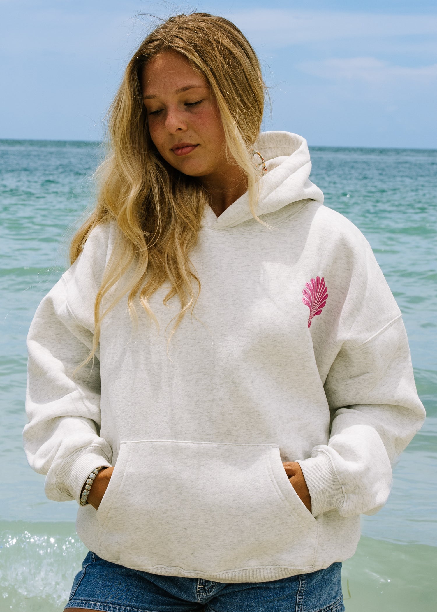 Sunny Surf Hoodie- Multicolor