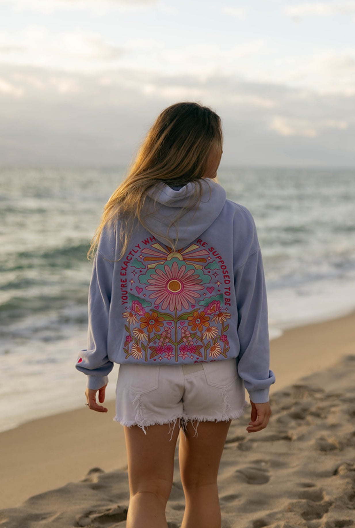 Meant to be hoodie - Vintage Blue
