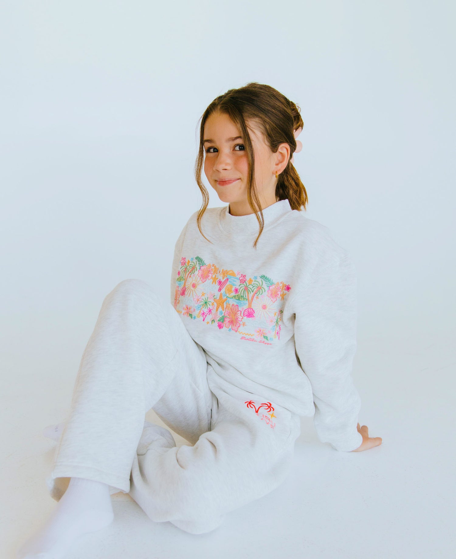 Girls' Pure Paradise Mockneck