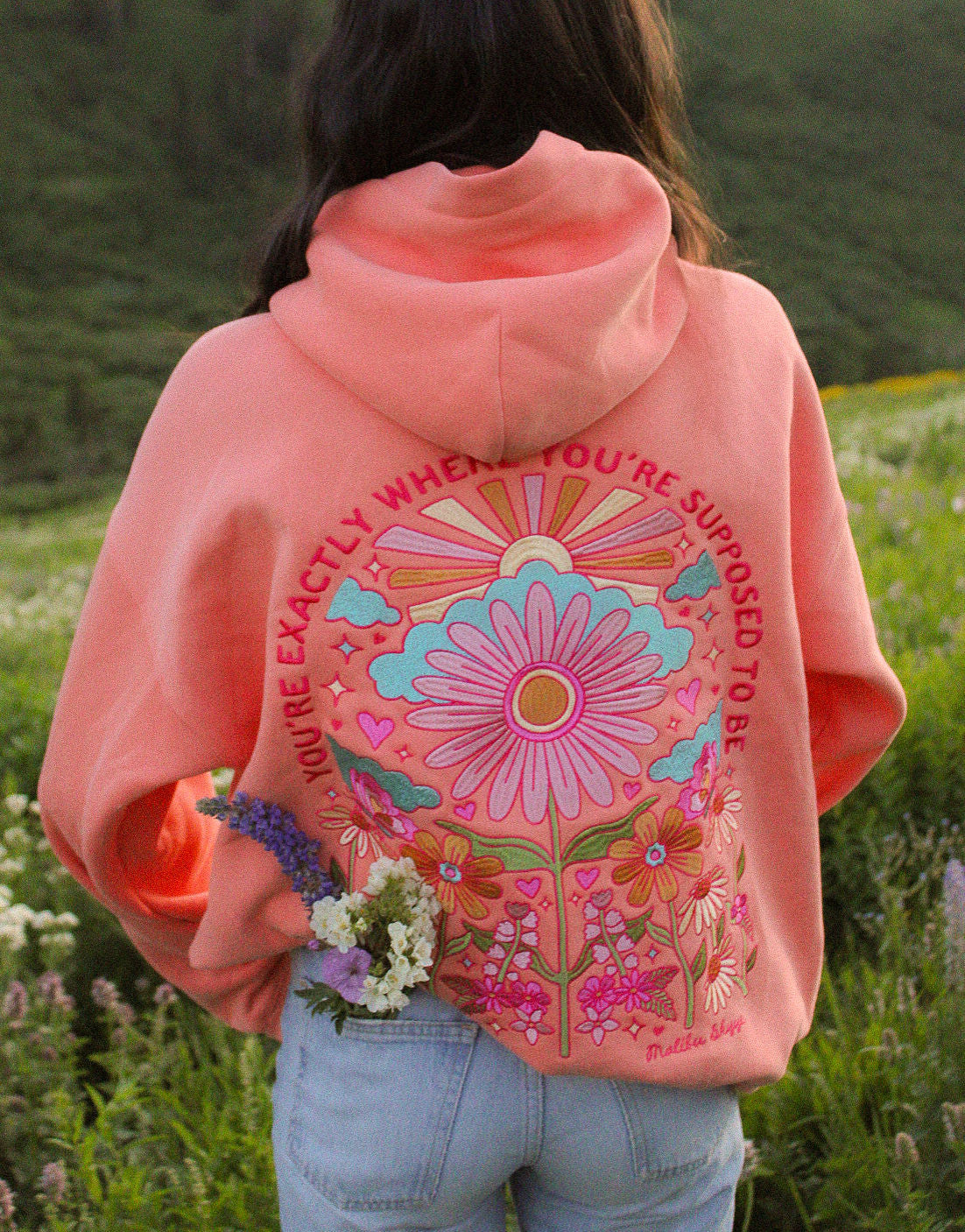 Meant to be Hoodie (Radiant Orange)